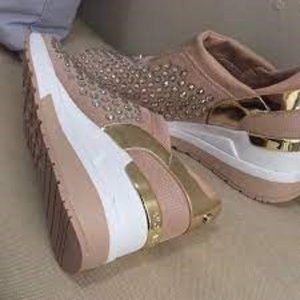 Michael Kors Ace Stud embellished Women Tennis Shoe